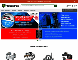 truckpro.com screenshot