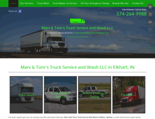 truckserviceandwash.com screenshot