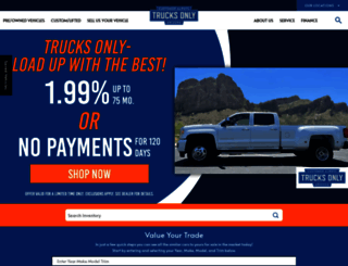 trucksonly.com screenshot
