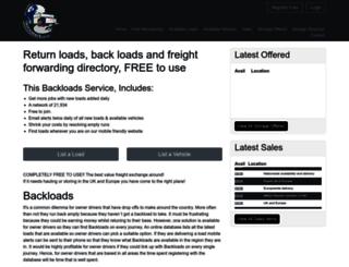 truckspace.co.uk screenshot