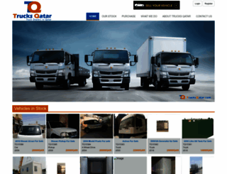 trucksqatar.com screenshot
