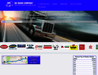 truckstopsandservices.com screenshot