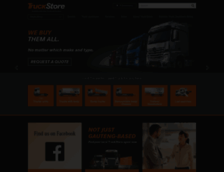 truckstore.co.za screenshot