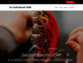 trucraftelectric.com screenshot