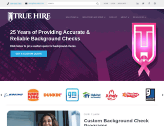 true-hire.com screenshot