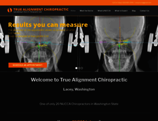 truealignmentchiropractic.com screenshot
