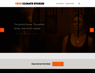 trueclimatestories.org screenshot