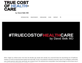 truecostofhealthcare.net screenshot