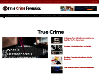 truecrimeforensics.com screenshot