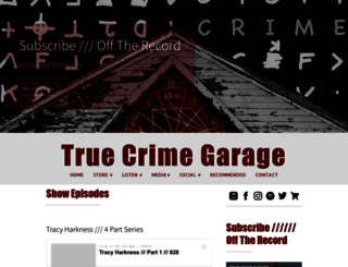 truecrimegarage.com screenshot
