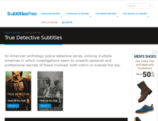 truedetectivesubtitles.com screenshot