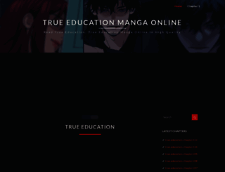 trueeducationmanga.com screenshot