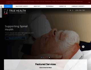 truehealthchiro.com screenshot