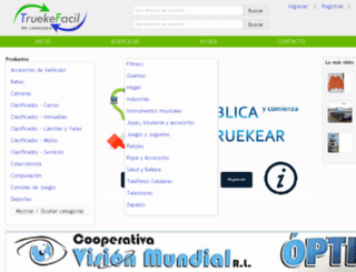 truekefacil.com.ve screenshot