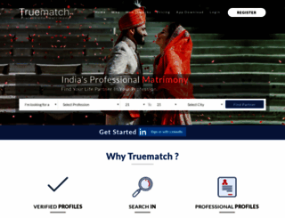 truematchapp.com screenshot