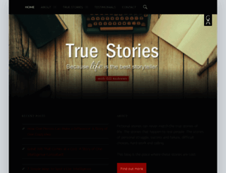 truestorieswithgill.com screenshot