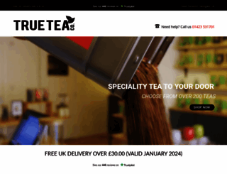 trueteaclub.co.uk screenshot