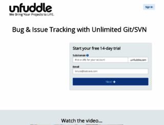 truffledig.unfuddle.com screenshot