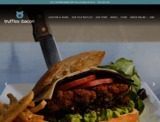 trufflesnbacon.com screenshot