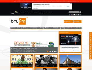 trufm.co.za screenshot
