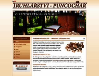 truhlarstvi-puncochar.cz screenshot