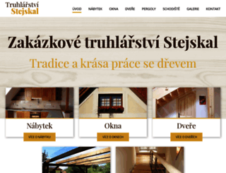 truhlarstvistejskal.cz screenshot