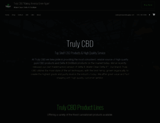 trulycbdsupply.com screenshot