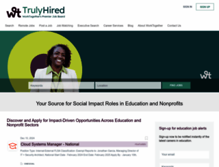 trulyhired.com screenshot