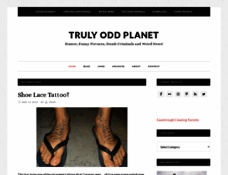 trulyoddplanet.com screenshot