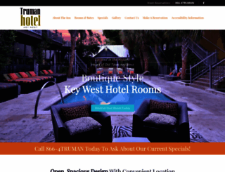 trumanhotel.com screenshot