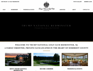 trumpnationalbedminster.com screenshot