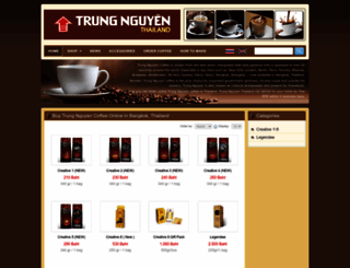 trungnguyenthailand.com screenshot