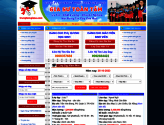 trungtamgiasu.com screenshot