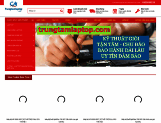 trungtamlaptop.com screenshot