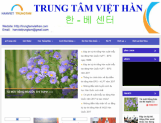 trungtamviethan.com screenshot