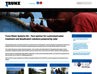 trunzwatersystems.com screenshot