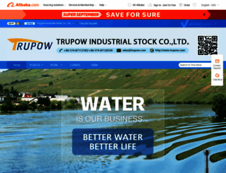 trupow.en.alibaba.com screenshot