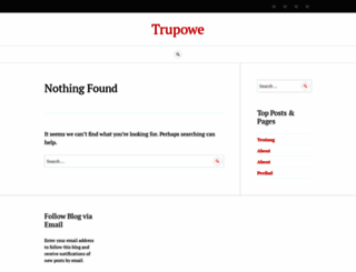 trupowe.wordpress.com screenshot