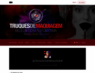 truquesdemaquiagem.com.br screenshot