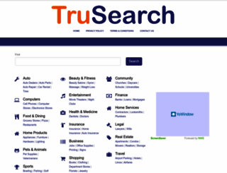trusearch.com screenshot
