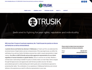 trusiklaw.com screenshot