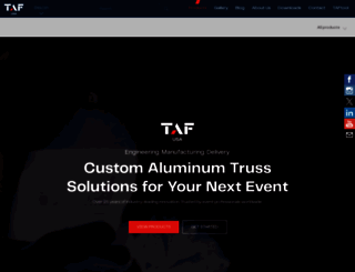 trussaluminium.com screenshot