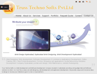 trusstechnosofts.com screenshot