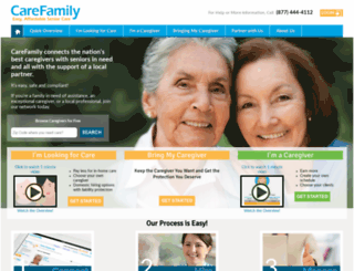 trust.carefamily.com screenshot