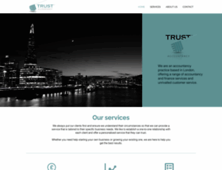 trustaccountancy.com screenshot