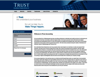 trustaccounting.ca screenshot