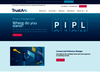 trustarc.co screenshot