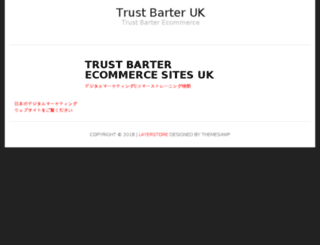 trustbarter.co.uk screenshot