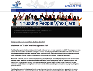 trustcare.co screenshot
