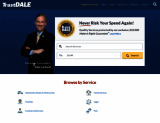 trustdale.com screenshot